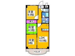 カナート浅香の物件間取画像